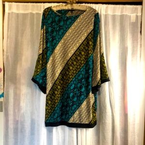 Aztec Design Print Dress 👗